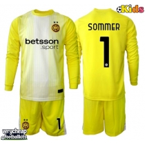 Inter Milan Yann Sommer #1 Goalkeeper Replica Away Minikit 2025-26 Long Sleeve (+ pants)